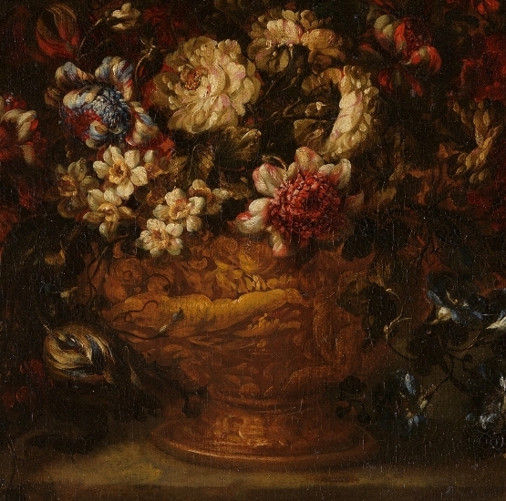 Bodegón de flores, anónimo madrileño del siglo XVII | Pedro